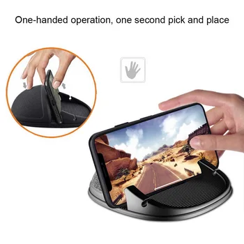 

Car Bracket Universal non-slip Phone Holder GPS Bracket Silicone pad, Car Interior For iPhone Phone