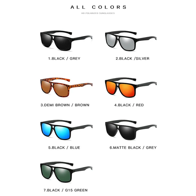 Outdoor Sport HD Polarized Fishing Sunglasses for Men Women Running Glasses UV400 Prescription 4