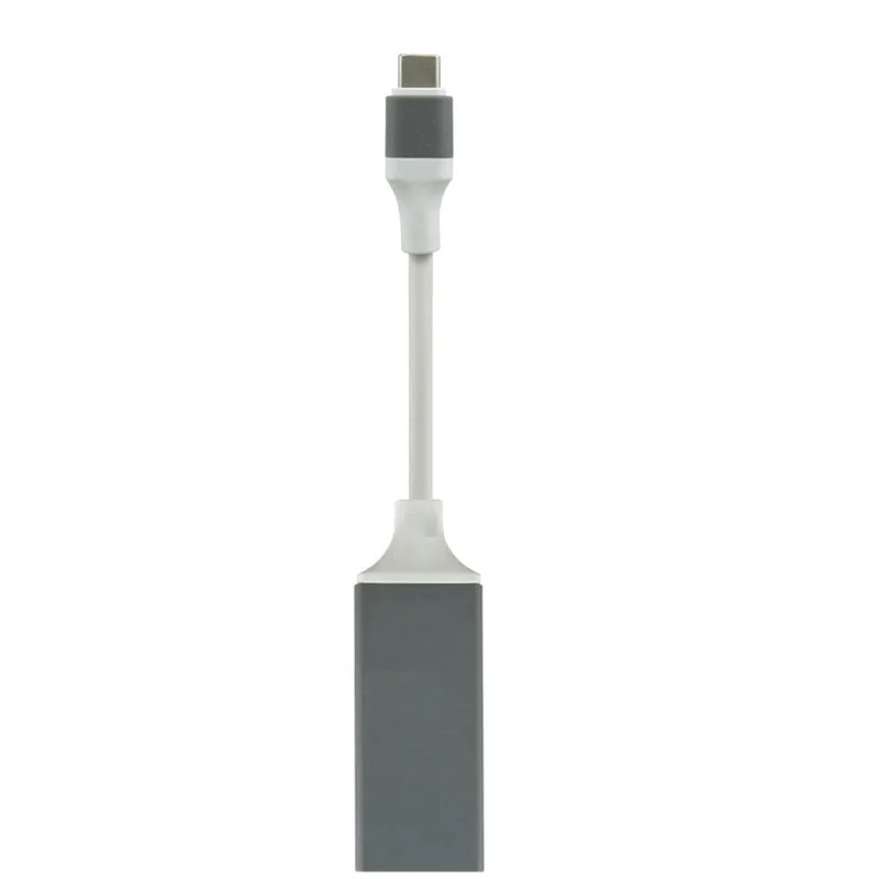 Grey White Тип C HDMI Женский hd видеокабель, адаптер 4 K конвертер для MacBook Dell samsung Galaxy S8 S9 S10 Note8 LG G5 к ТВ проектор - Цвет: Grey White