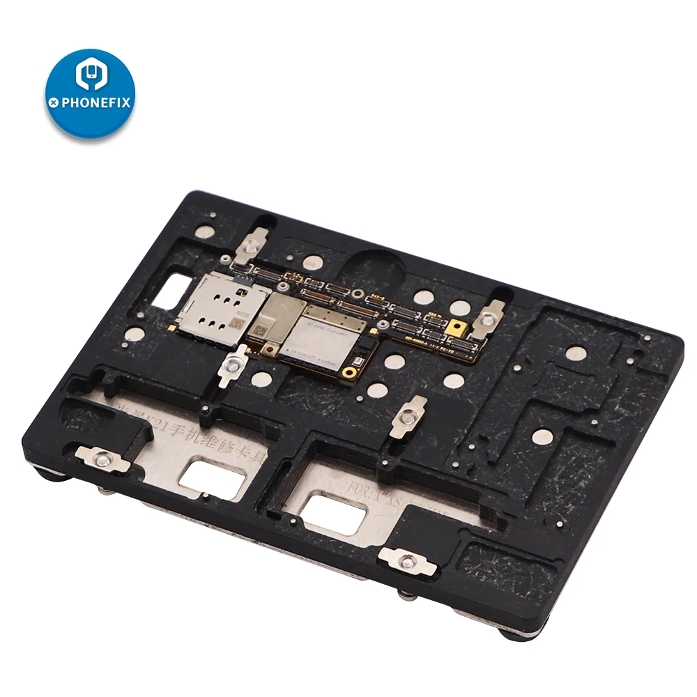 MJ K2 телефон PCB Крепление Держатель материнской платы для iPhone X XS MAX платы BGA чипы позиционирования реболлинга ремонт платформы