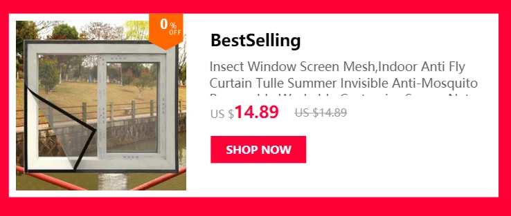 2021 New Magnetic Screen Door Curtain Anti-Mosquito Net Fly Insect Screen Mesh Automatic Closing Custom Size Easy Installation