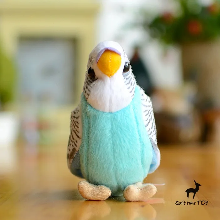 Мини попугай плюшевые игрушки мягкие птицы дети маленький подарок