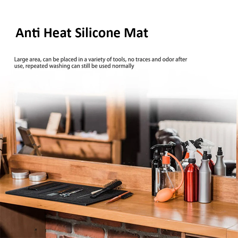 Mythus нескользящий Силиконовый коврик для аксессуаров парикмахерских|Аксессуары