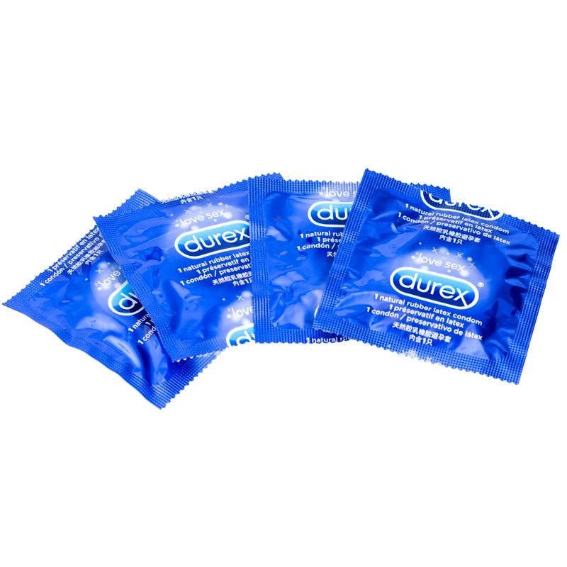 Презервативы Durex из натурального латекса 100 шт. гладкие презервативы для взрослых