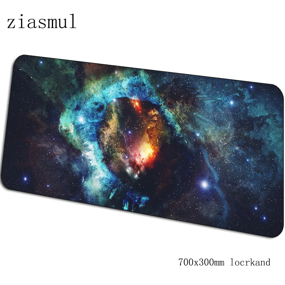 Вселенная коврик для мыши 70x30 см игровой коврик для мыши с изображением Новое прибытие офисный ноутбук с алюминиевым корпусом стол коврик Закрытая Кра. игры pc gamer коврики - Цвет: pattern 1