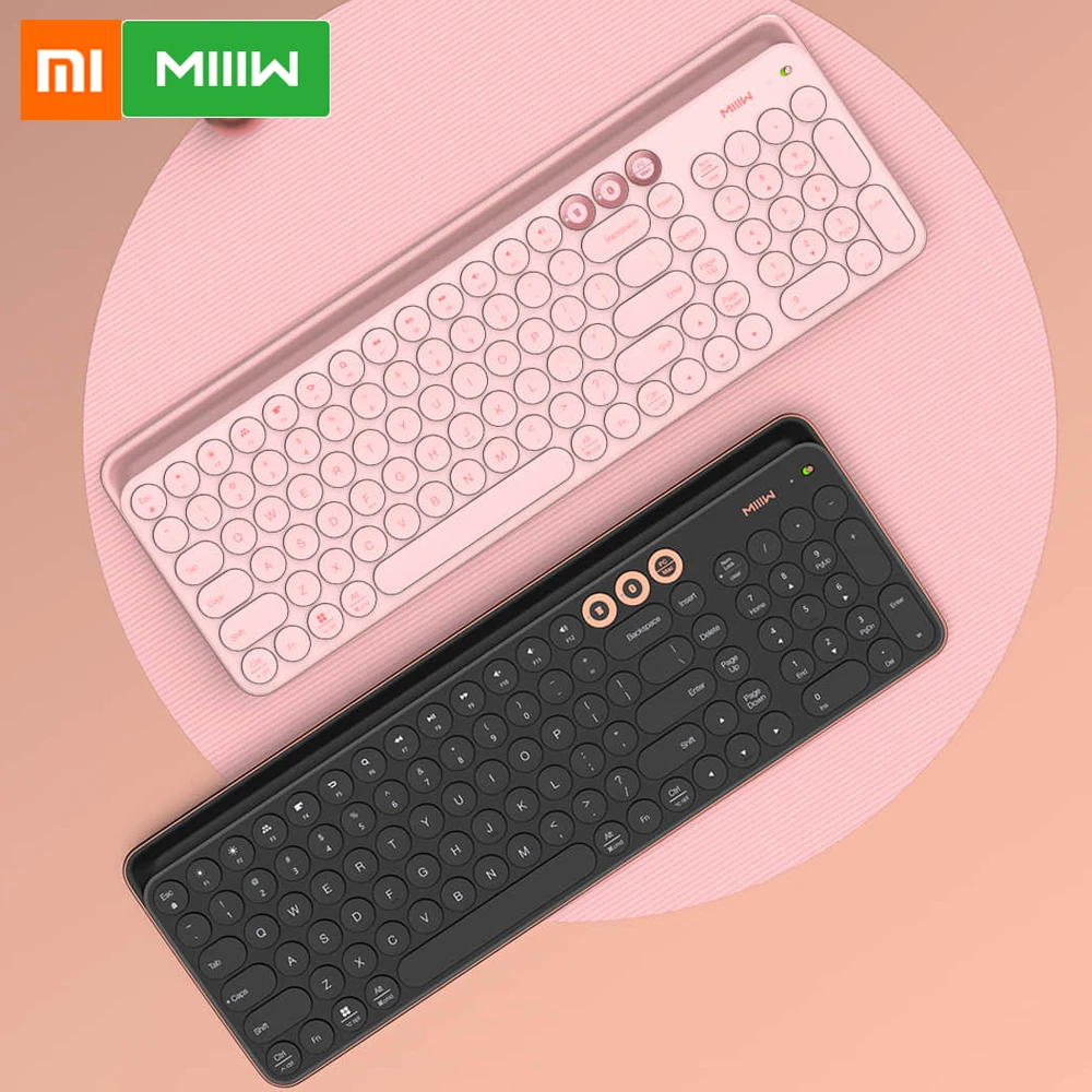Xiaomi MIIIW Bluetooth двойной режим клавиатура 104 ключей 2 4 ГГц гарантийная мульти система