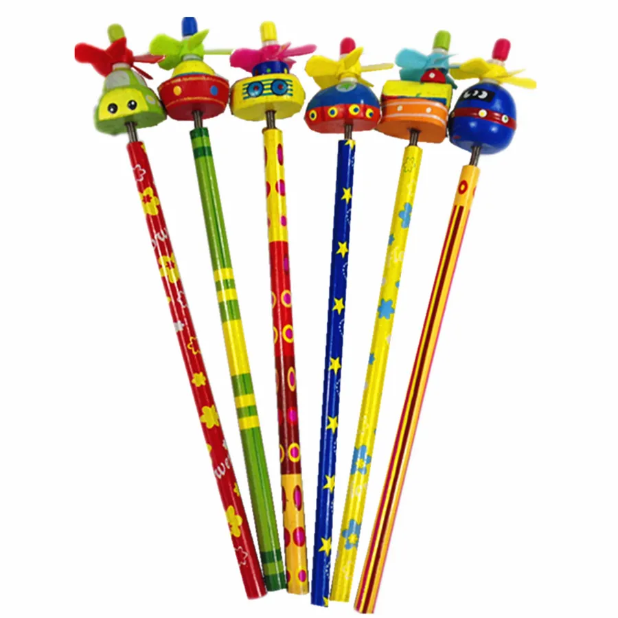 

36pcs/lot Novelty Fashion CartoonCreative Stationery Gifts For Kids Windmill Animal Pencil Four Design Selections