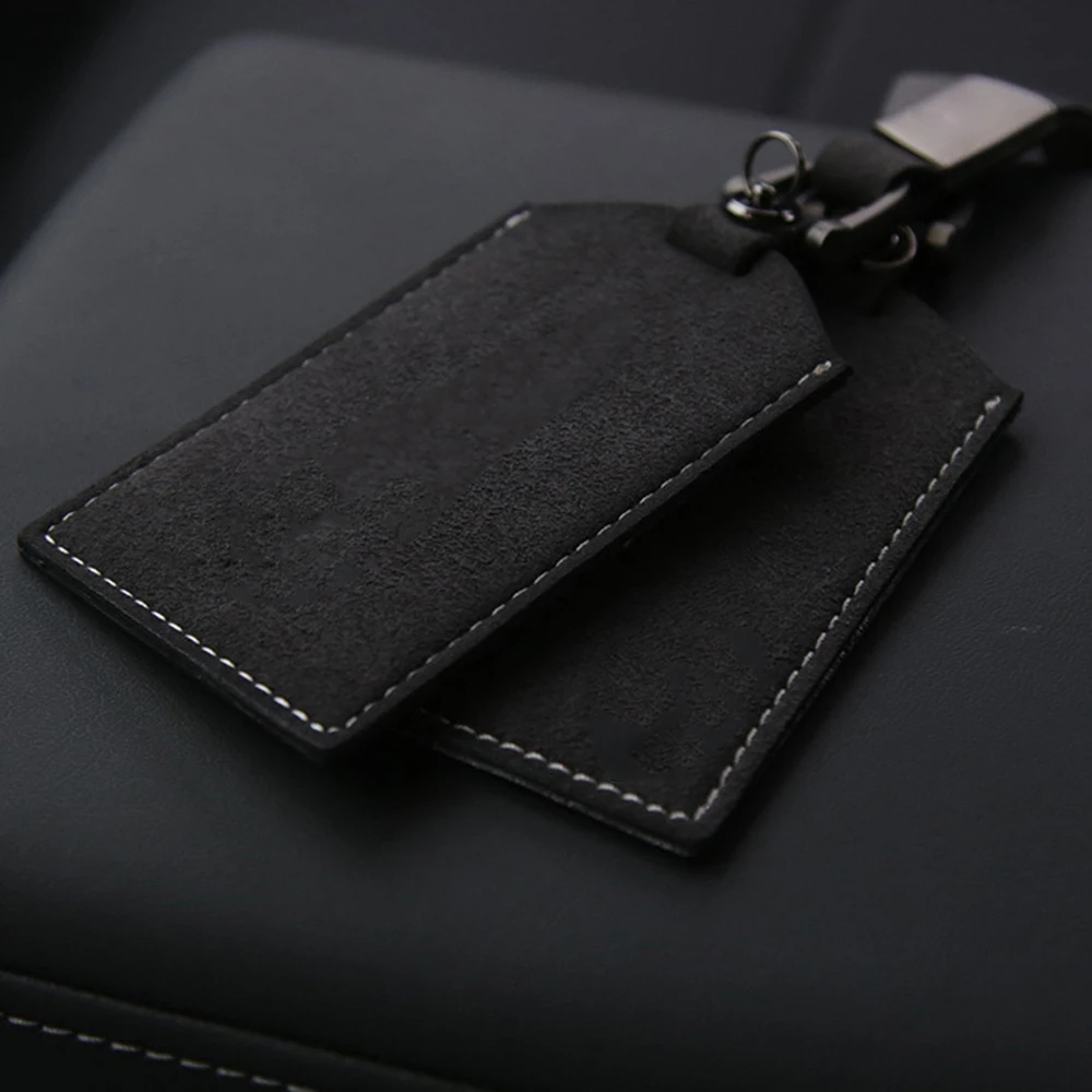 Keychain Car Key Case Protector Cover Black Shell Comfortable Anti-drop