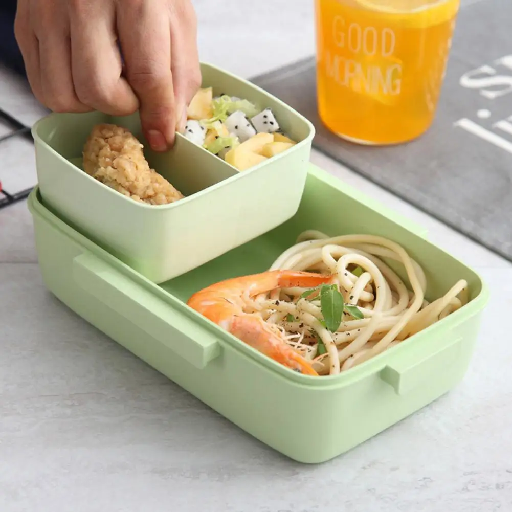 Портативный герметичный съемный Ланч бокс для микроволновой печи Bento 2020|Коробки
