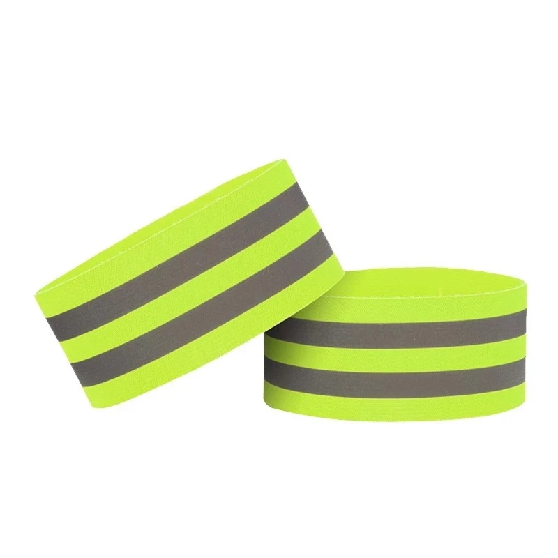 Cycling Reflective Strips 2pcs Running Fishing Warning Bike Safety Night Bicycle Bind Pants Hand Leg Strap Wrist Tape | Спорт и