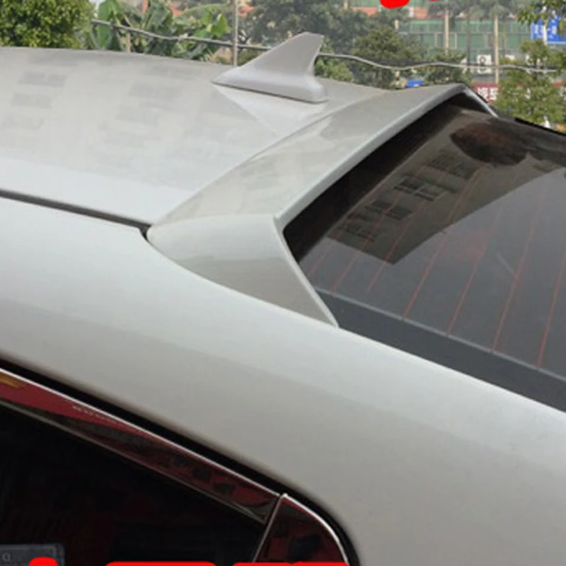 

For Kia Cerato K3 Spoiler 2016-2017 Cerato K3 Roof Spoiler High Quality ABS Material Car Rear Wing Primer Rear Spoiler