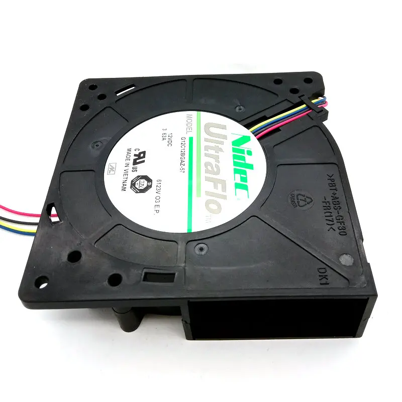 Nidec G12C12BGAZ-57 12 В 3.63A 120*120*32 мм 4 линии Вентилятор охлаждения