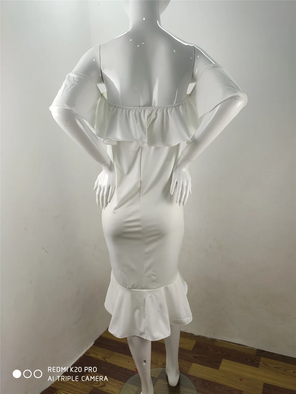 Ruffles Maternity Pregnancy Dress Photography Props Sexy Maternity Clothes For Photo Shoots Pregnant Dresses For Plus Size Women (12)