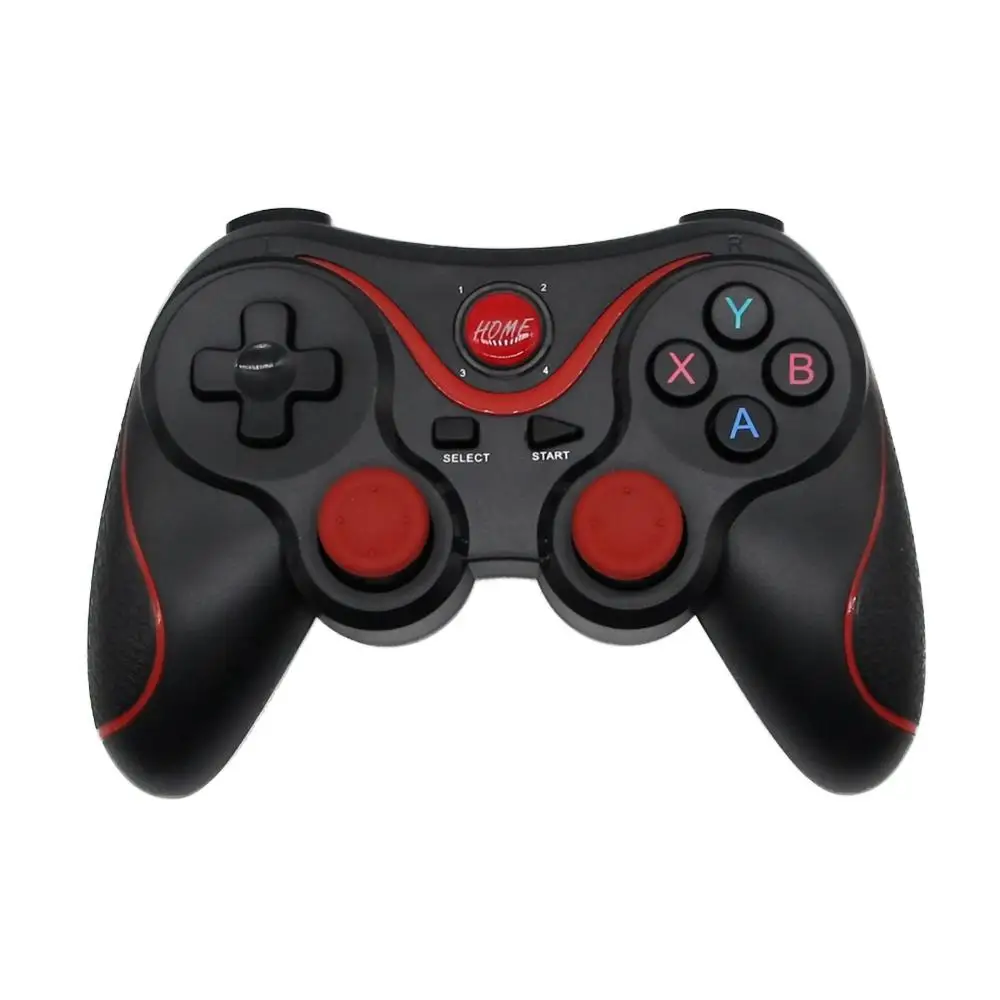 Беспроводной игровой контроллер Bluetooth 3,0 для PS3/Android смартфона планшета ПК дистанционного геймпада - Цвет: black