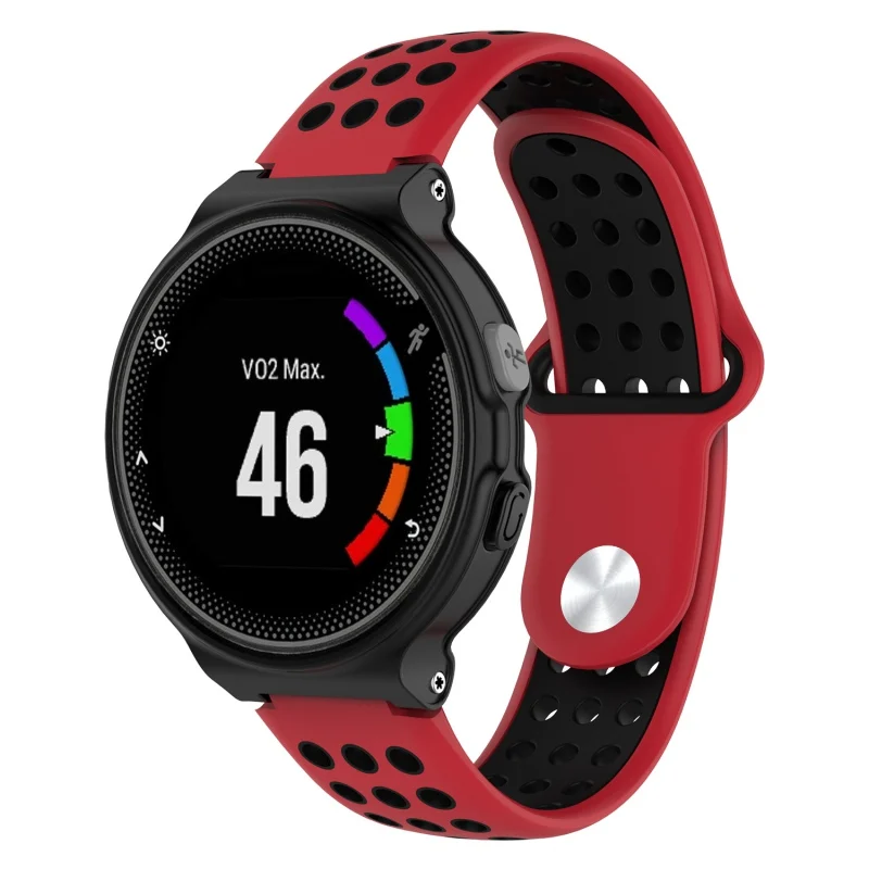 Силиконовый ремешок для часов Garmin Forerunner 220 230 235 620 630 730 645 для подходящих S20 S60 S50 смарт-часов