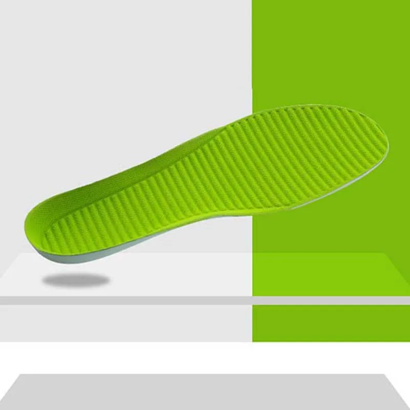 Стельки для спортивной обуви для мужчин и женщин на плоской подошве поддержка свода стопы Беговая стелька с амортизацией ударов дышащие ортопедические стельки в обувь колодки