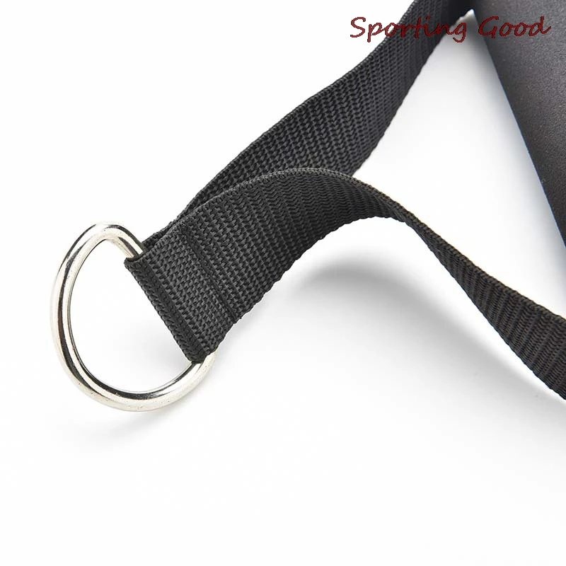 1Pc D Ring Pulldown Tricep Bank Tension Pull Rope Cable Handle V Bar Dip Resistance Exercise Training Arms Strength Accessories