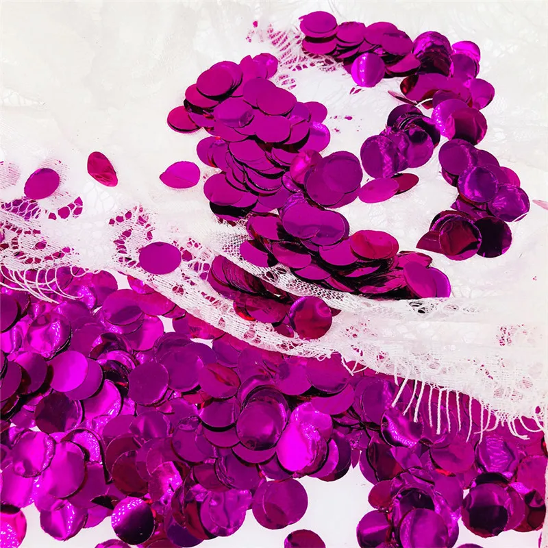 Round Glitter Table Confetti Birthday Party Wedding Decoration Sparkle MulticolorGoldSilver Paper Confetti Supplies PT56 (6)