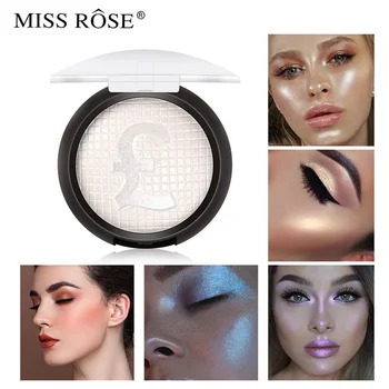 

MISS ROSE 5 Color Highlighter Facial Bronzers Palette Makeup Glow Face Contour Shimmer Powder Illuminator Highlight Cosmetics