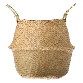 

Multi Purpose Belly Basket Placing Planting Plants Flower Balcony Decor Storing Clothes Toys Storage Planters