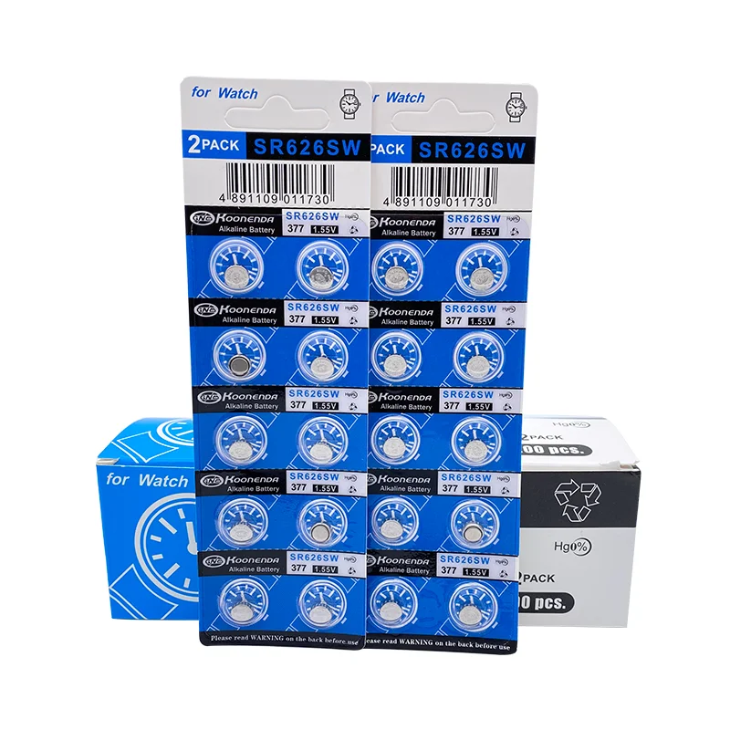 10pcs Cheap Sale 100% Original AG4 SR626SW LR626 377A 177 Button Coin Cell  Battery Button cell Watch Battery - AliExpress Consumer Electronics