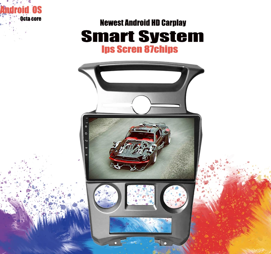 Автомобильный dvd плеер для kia Carens 10 0 2007 с радио мультимедийной системой gps