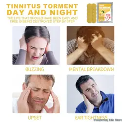10 pcs Earring Patch Pads Ginger for Tinnitus Ear Pain Patches Relief Treatment Herbal Extract Fits Women Men Health Care