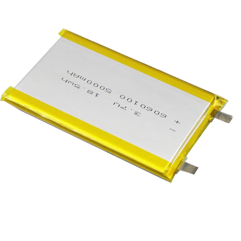 5000mAh 3,7 V 6060100 литий-полимерная аккумуляторная батарея для gps psp DVD PAD тахограф Банк мощности динамик прожектор