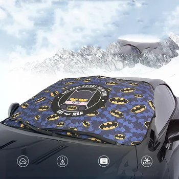 

Auto Sunshade Cartoon Car Windshield Sunshade Double-Layer Thickening Car Windshield Sunshade Justice League Car Accessories