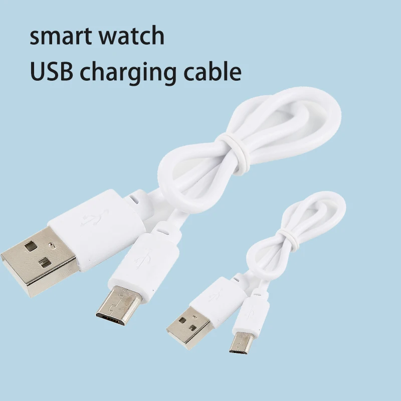 

Children's Bracelet Chargers Datas Line Smart Watch Bracelet Long Head USB Charging Cable Suitable For Charging Android