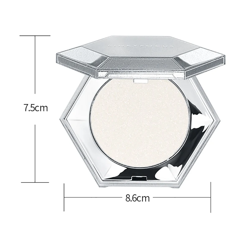 Shiny Highlighter Blush Powder Luminous Baked Contour Powder Waterproof Long-lasting
