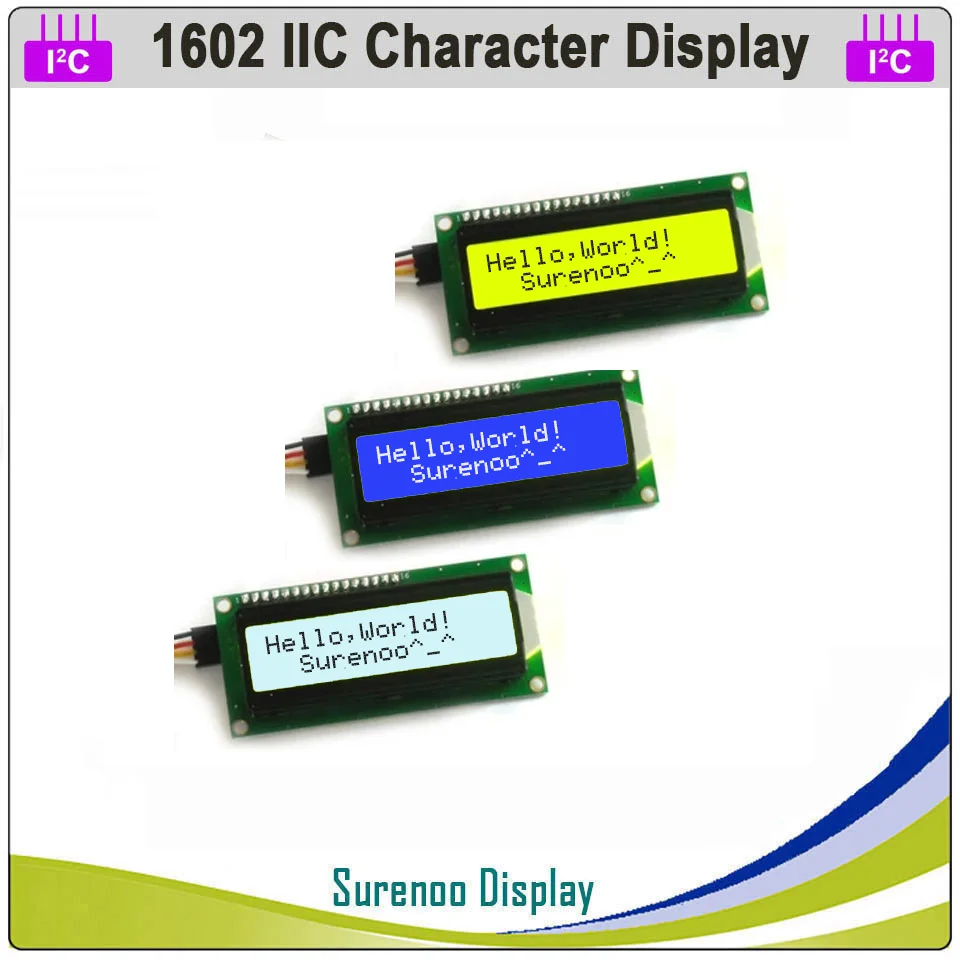 Serial iic i2c twi 1602 162 16 2 bab lcd 