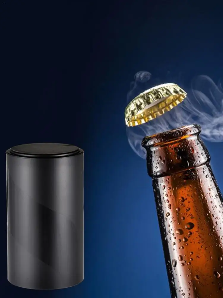 Hot Automatic Pop-up Bottle Opener Push Down Beer Soda Cap Opener Household Party Portable Beer Corkscrew Kitchen Accessories