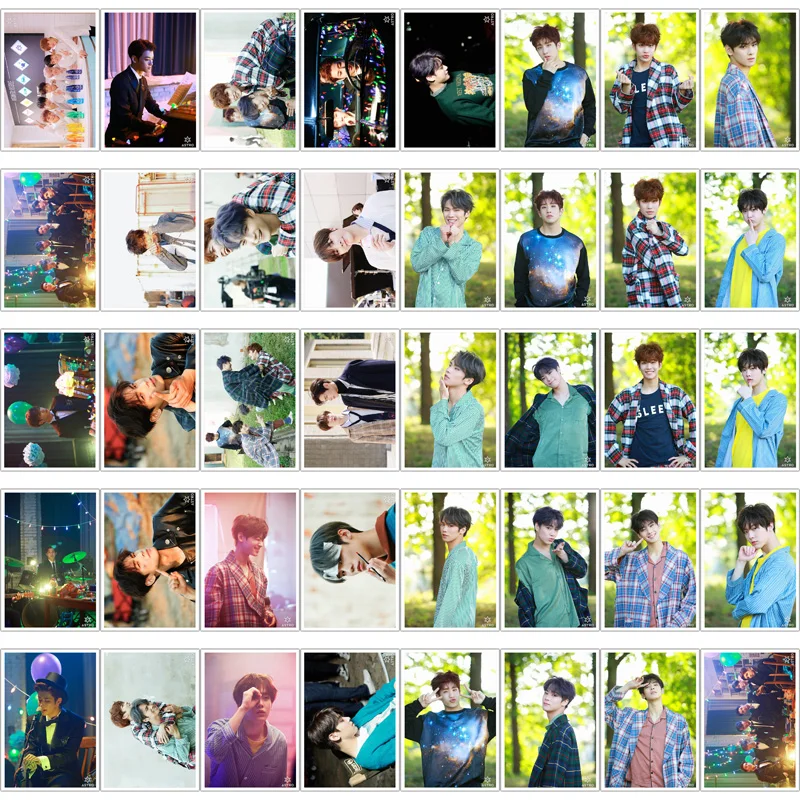 Kpop ASTRO пятый мини-альбом фотография Поляроида Lomo карты Fans ASTRO вентиляторы подарки металлический ящик 40 шт./кор. Прямая
