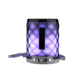 

Tg155 portable outdoor Bluetooth speaker wireless bluetooth speaker colorful LED light insert card gift color light
