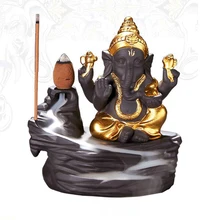 YXY слон Бог обратного потока благовония горелки керамические изделия для домашнего декора украшения конусная кадильница Zen держатели для палочек креативный подарок