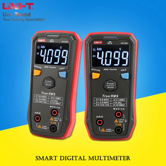 Multimètre numérique intelligent automatique Ut123d Ut123d Ut123d