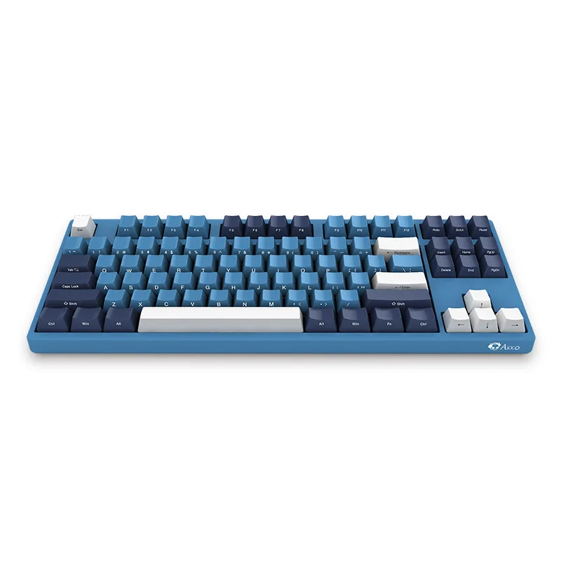 Проводная клавиатура AKKO 3087SP Ocean Star игровая 87 клавиш Type C переключатель Cherry MX PBT
