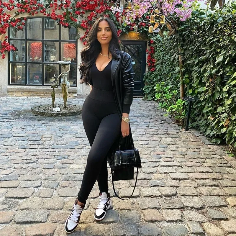 Рисунок 3 - Женский Длинный тренчкот из искусственной кожи