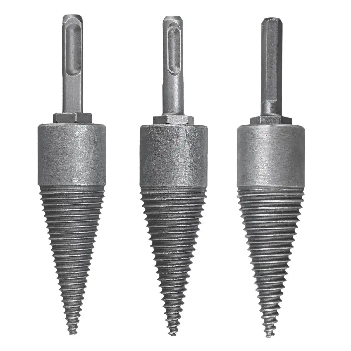  145x32mm Firewood Machine Drill Wood Cone Reamer Punch Driver Square shank/Round shank/Hex shank Dr