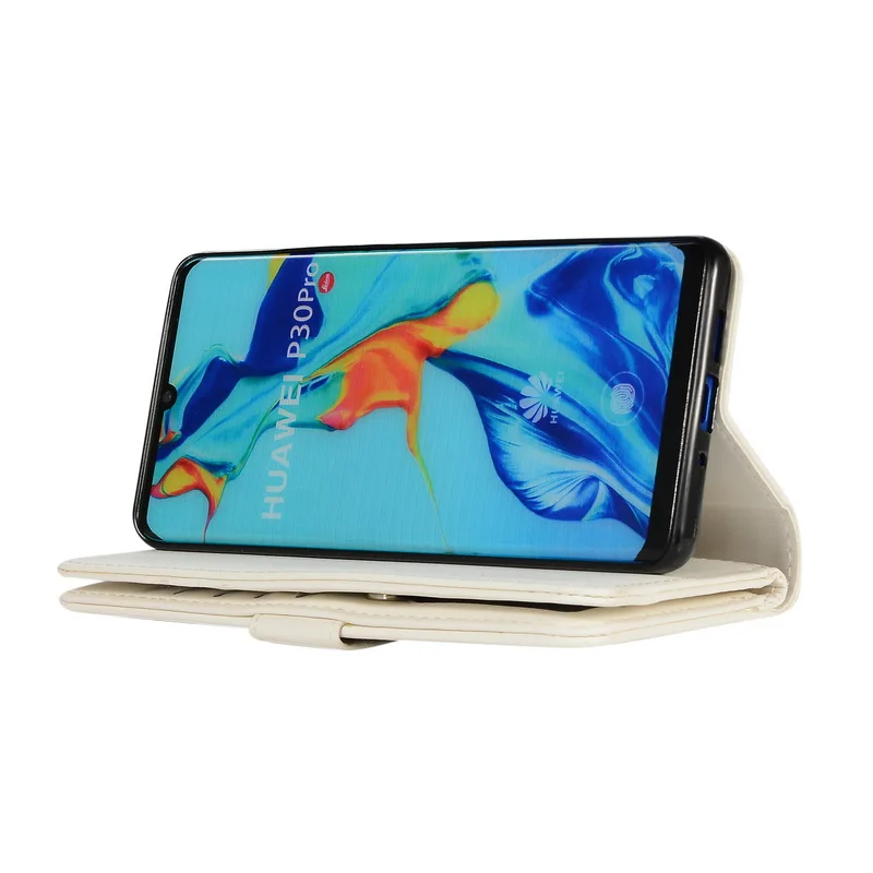 Блестящий Шикарный чехол бумажник c застежкой для huawei P30 P20 Pro mate 20 10 Lite Роскошный кожаный чехол для huawei mate 20 mate 10 P 30