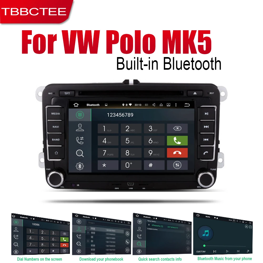 TBBCTEE автомобильный dvd-плеер gps навигация для Volkswagen VW Polo MK5 2009~ 2013 автомобильное мультимедиа андроид экран системы радио стерео