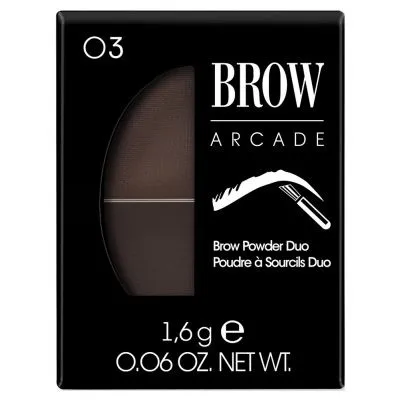 Тени для бровей двойные Vivienne Sabo Brow Arcade, тон 03