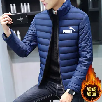 

2020 Autumn Winter White Duck Warm Jackets Men Thick Plus Size Men Coat Waterproof Down Parkas Fashion Men Collar Outerwear Coat