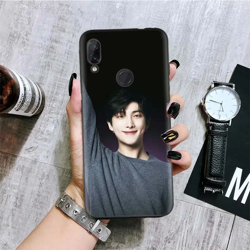 BA067-5 Kpop Ким V Taehyung черная крышка чехол для телефона для Xiaomi Redmi Note фотоаппаратов моментальной печати 8 7 7S 7A 6 S2 GO K20 Pro 6A mi 6X 5X A1 CC 9 8 Coque - Цвет: BA067-5