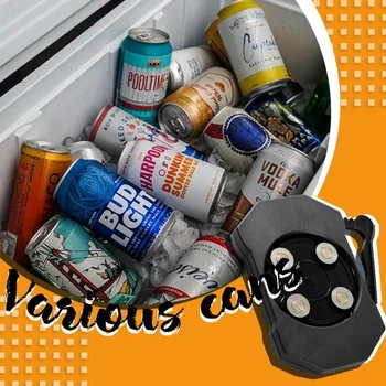 

Mintiml Go Swing Topless Can Opener Ez-Drink Opener Beer Bottle Opener Manual Can Opener Kitchen Tool Beer Bar Accessories