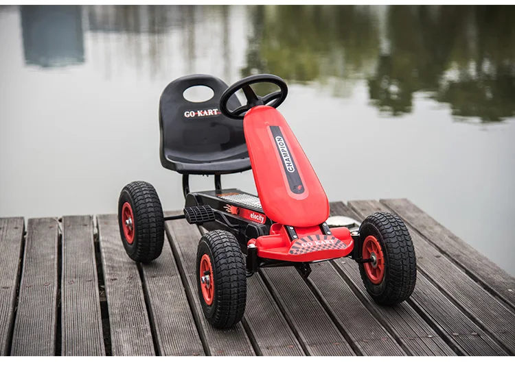 Детская педаль Go Kart с надувными резиновыми колесами