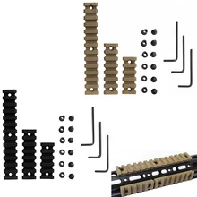 3 набор размеров 5 7 13 Слот " 3" " Пикатинни Вивер рейку ABS пластик AR15 M4 Keymod Rail Handguard раздел для охоты