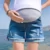 Летняя Хлопчатобумажная Одежда для беременных Джинсовые Короткие материнские Джинсовые Брюки Для беременных женщин Эластичная Талия Джинсы Одежда Для Беременных