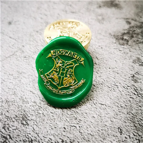 Arte Tod Todes Siegellack Stempel 943 magie eule post Segen dyemmerung Hogwart Potter schule abzeichen dicht stempel - Цвет: 2